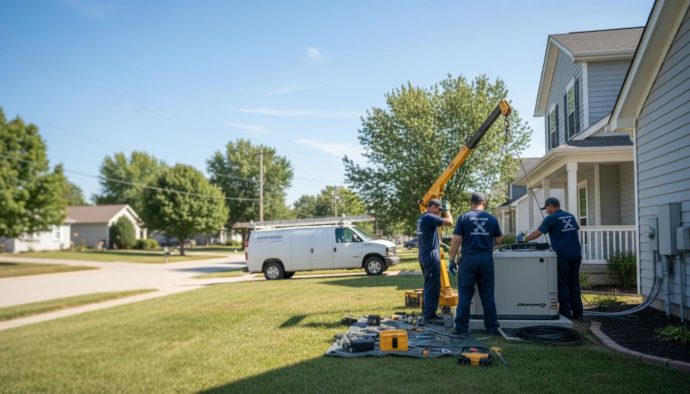 Generator Installation in Douglass, TX near me